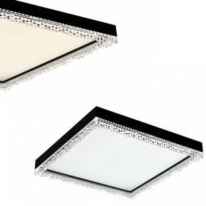 Lampa sufitowa plafon REGI kolor czarny, LED 50W  barwa regulowana - FM2304458S-MB Zuma Line