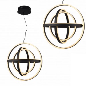 Lampa wisząca Tess czarny MD9203-4-3BD Zuma Line