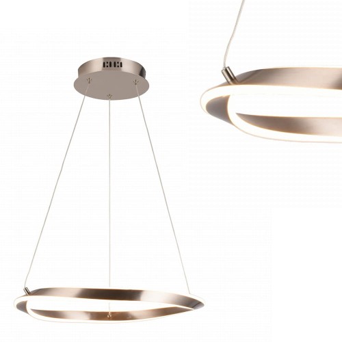 Lampa wisząca Girona piaskowy/nikiel MD9190-1S-3NT Zuma Line