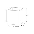 Kinkiet  SOLA WL SQUARE 91062-N Zuma Line