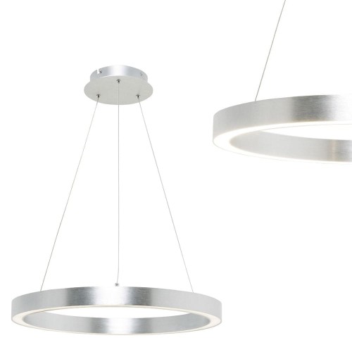 Lampa wisząca srebrna 30W 40cm CARLO PL200910-400-GD Zuma Line