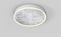 9002-103L Plafon Bordeaux srebrny 60cm Aviano Lighting