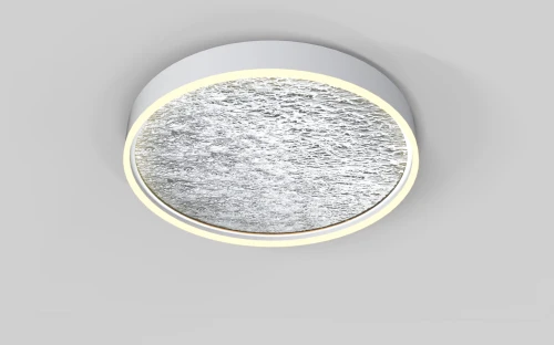 9002-103L Plafon Bordeaux srebrny 60cm Aviano Lighting