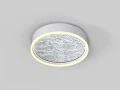 9002-103M Plafon Bordeaux srebrny 40cm Aviano Lighting
