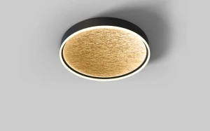 9002-104L Plafon Bordeaux złoty 60cm Aviano Lighting