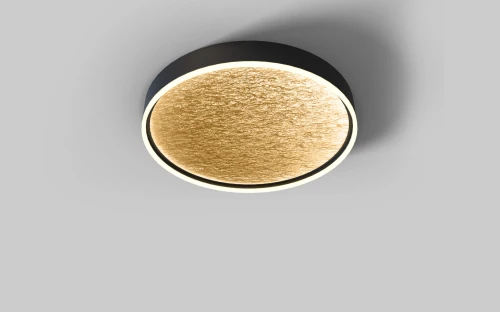 9002-104L Plafon Bordeaux złoty 60cm Aviano Lighting