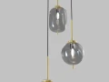 5007-302 Lampa wisząca trójka  Belleville Aviano Lighting