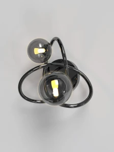 4014-205 Kinkiet Nancy czarny chrom Aviano Lighting