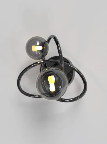 4014-205 Kinkiet Nancy czarny chrom Aviano Lighting