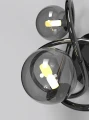 4014-205 Kinkiet Nancy czarny chrom Aviano Lighting