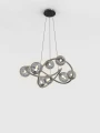 7014-805 Lampa wisząca Nancy czarny chrom Aviano Lighting