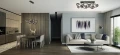 7014-805 Lampa wisząca Nancy czarny chrom Aviano Lighting