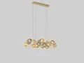7015-1404 Lampa wisząca podwójna Metz Aviano Lighting
