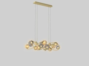 7015-1404 Lampa wisząca podwójna Metz Aviano Lighting
