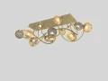 9015-1204 Lampa sufitowa podwójna Metz Aviano Lighting