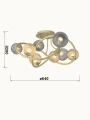 9015-804 Lampa sufitowa Metz Aviano Lighting