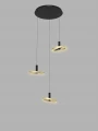 5016-304 Lampa wisząca trójka okrągła Brest Aviano Lighting