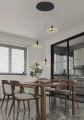 5016-304 Lampa wisząca trójka okrągła Brest Aviano Lighting