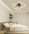 9049-401 Lampa sufitowa trójka Perpignon złota Aviano Lighting