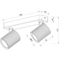 Spot TOKIO 2 biały LP-787/2WS WH Light Prestige