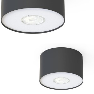 Lampa sufitowa POINT GRAPHITE SILVER/GRAPHITE WHITE S 6006 Nowodvorski