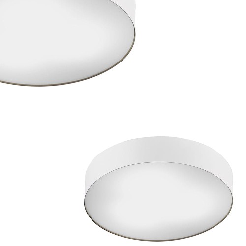 Biały plafon z czujnkiem ruchu IP20 ARENA SENSOR WHITE na E14 Nowodvorski