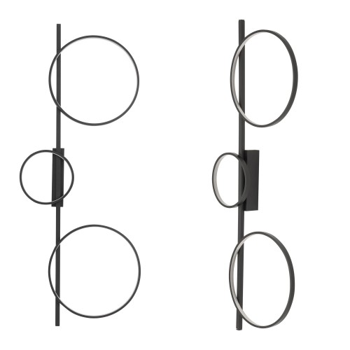 Plafon CIRCOLO LED Czarny 10816 Nowodvorski Lighting