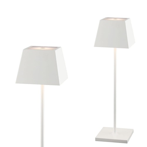Lampa ogrodowa bezprzewodowa na stół USB MAHE LED WHITE 8397 Nowodvorski Lighting