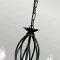 Żyrandol Artisan - 5 źródeł światła - Czarny ART5-BLACK Elstead Lighting