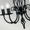 Żyrandol Artisan - 5 źródeł światła - Czarny ART5-BLACK Elstead Lighting