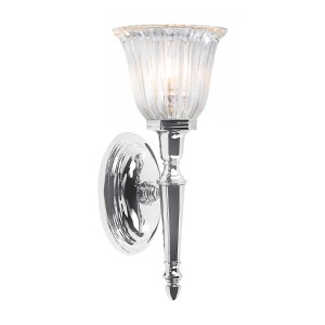 Kinkiet Dryden - 1 źródło światła - Polerowany chrom BATH-DRYDEN1-PC Elstead Lighting