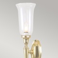 Kinkiet Dryden - 1 źródło światła - Polerowany mosiądz BATH-DRYDEN2-PB Elstead Lighting