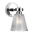Kinkiet Gunnislake - 1 źródło światła - Polerowany chrom BATH-GUNNIS1-PC Elstead Lighting