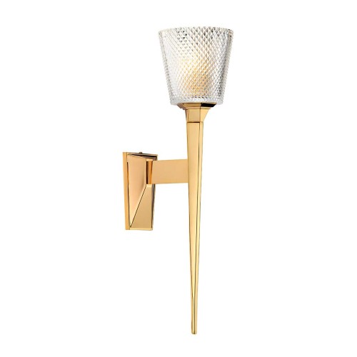 Kinkiet Verity - 1 źródło światła - Polerowaneoto BATH-VERITY-PG Elstead Lighting