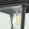 Średnia latarnia naścienna Bayview - 1 źródło światła BAYVIEW-2M-BK Elstead Lighting