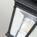 Latarnia wisząca Bayview - 1 źródło światła BAYVIEW-PORCH-BK Elstead Lighting