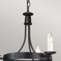 Żyrandol Belfry - 3 źródła światła BY3-BLACK Elstead Lighting