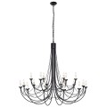 Żyrandol Carisbrooke - 18 źródeł światła CB18-BLACK Elstead Lighting