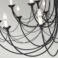 Żyrandol Carisbrooke - 18 źródeł światła CB18-BLACK Elstead Lighting