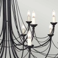 Żyrandol Carisbrooke - 18 źródeł światła CB18-BLACK Elstead Lighting