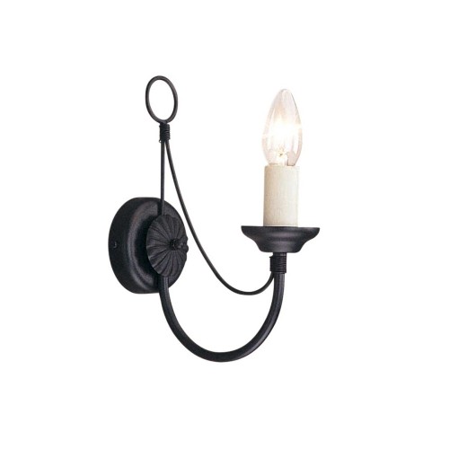 Kinkiet Carisbrooke - 1 źródło światła  CB1-BLACK Elstead Lighting