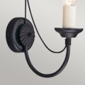 Kinkiet Carisbrooke - 1 źródło światła  CB1-BLACK Elstead Lighting