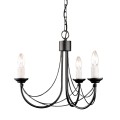 Żyrandol Carisbrooke - 3 źródła światła CB3-BLACK Elstead Lighting