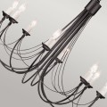 Żyrandol Carisbrooke - 8 źródeł światła CB8-BLACK Elstead Lighting