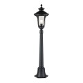 Mała latarnia ogrodowa Chicago - 1 źródło światła - Teksturowana czerń CC4-S-BK Elstead Lighting