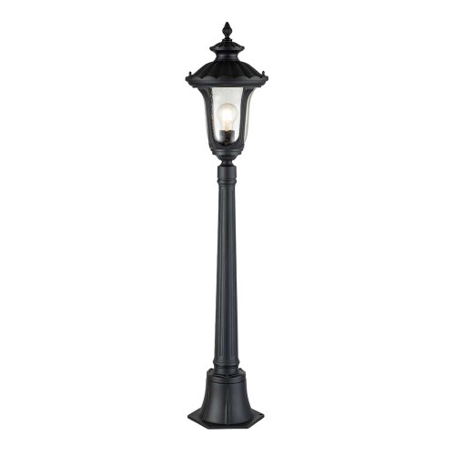 Mała latarnia ogrodowa Chicago - 1 źródło światła - Teksturowana czerń CC4-S-BK Elstead Lighting