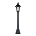 Mała latarnia ogrodowa Chicago - 1 źródło światła - Teksturowana czerń CC4-S-BK Elstead Lighting