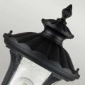Mała latarnia ogrodowa Chicago - 1 źródło światła - Teksturowana czerń CC4-S-BK Elstead Lighting