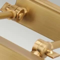 Mała obrazówka Chawton - 1 źródło światła - Postarzany mosiądz CHAWTON-PLS-AB Elstead Lighting