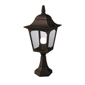 Latarnia cokołowa Chapel - 1 źródło światła CP4-BLACK Elstead Lighting